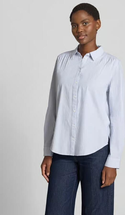 Tom Tailor Regular fit overhemdblouse van puur katoen - Foto 3