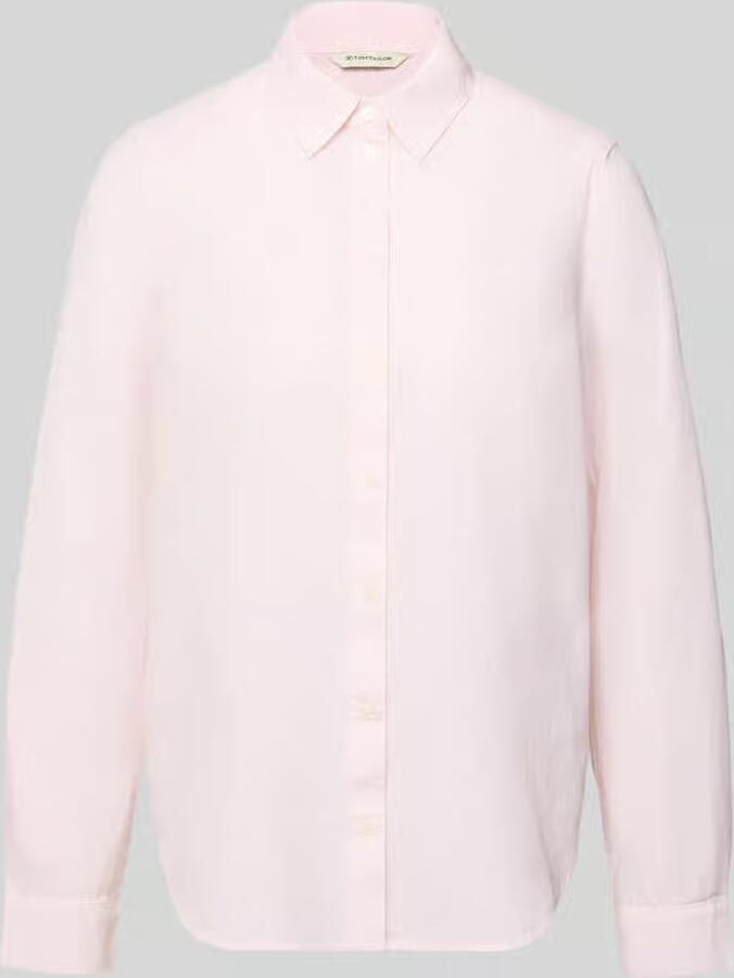 Tom Tailor Regular fit overhemdblouse van puur katoen
