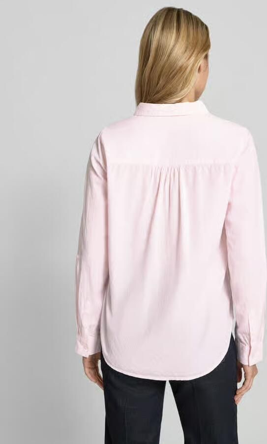 Tom Tailor Regular fit overhemdblouse van puur katoen - Foto 3