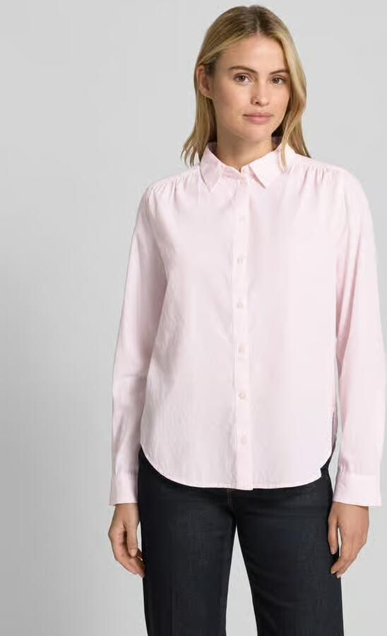 Tom Tailor Regular fit overhemdblouse van puur katoen - Foto 2