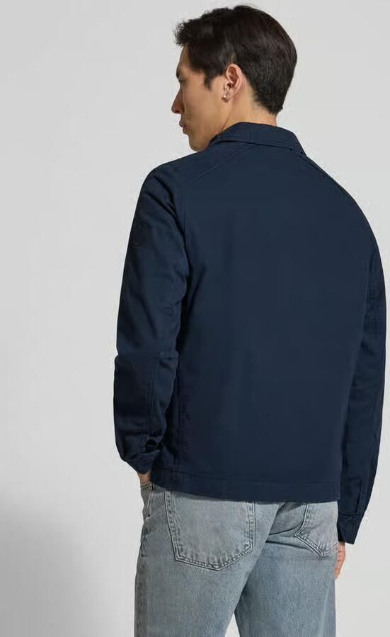 Tom Tailor Regular fit overhemdjack van puur katoen