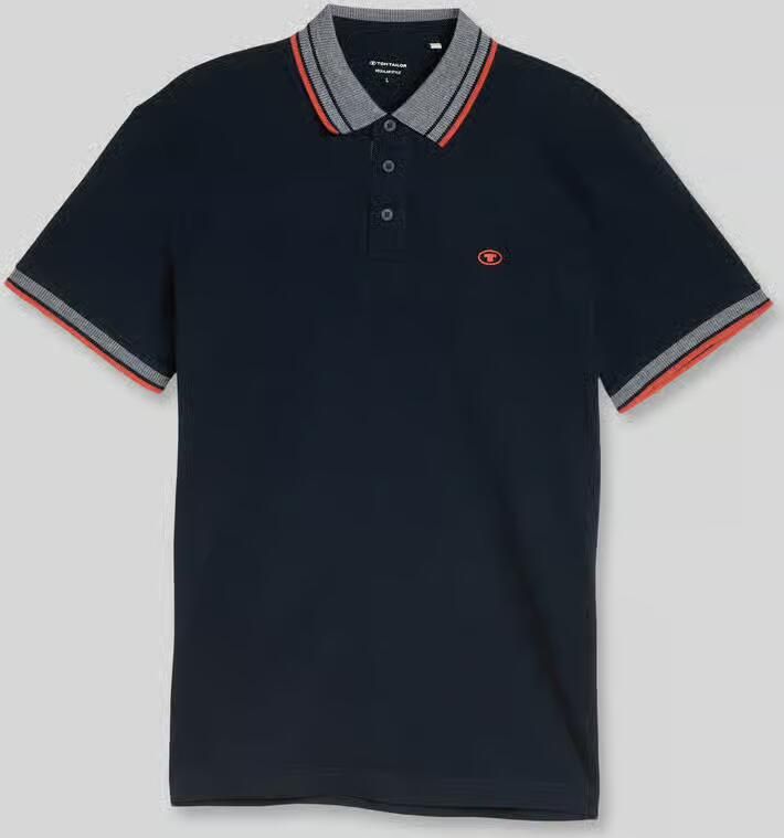Tom Tailor regular fit poloshirt met contrastkraag - Foto 2