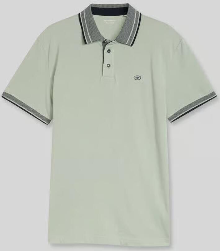 Tom Tailor regular fit poloshirt met contrastkraag - Foto 2