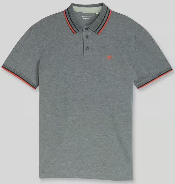 Tom Tailor regular fit poloshirt met contrastkraag - Foto 2
