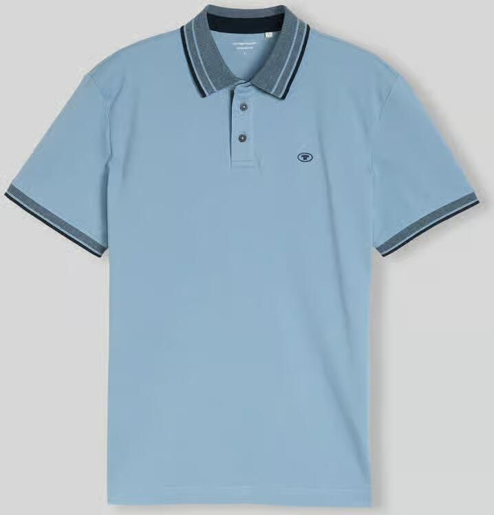 Tom Tailor regular fit poloshirt met contrastkraag - Foto 2