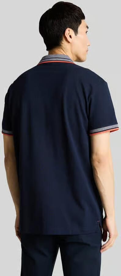 Tom Tailor regular fit poloshirt met contrastkraag