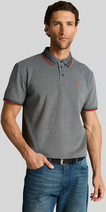 Tom Tailor regular fit poloshirt met contrastkraag - Foto 2