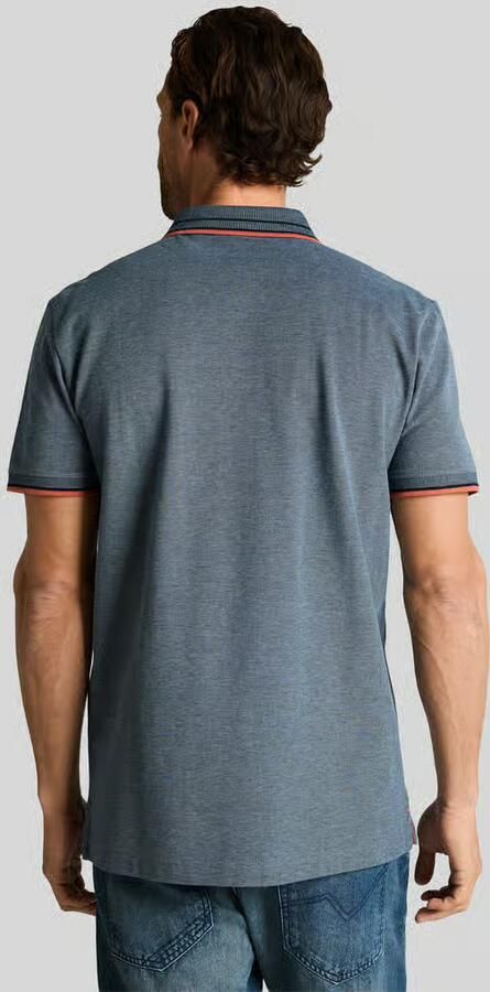 Tom Tailor regular fit poloshirt met contrastkraag