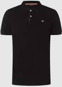 Tom Tailor Regular fit poloshirt met logostitching model 'BASIC'