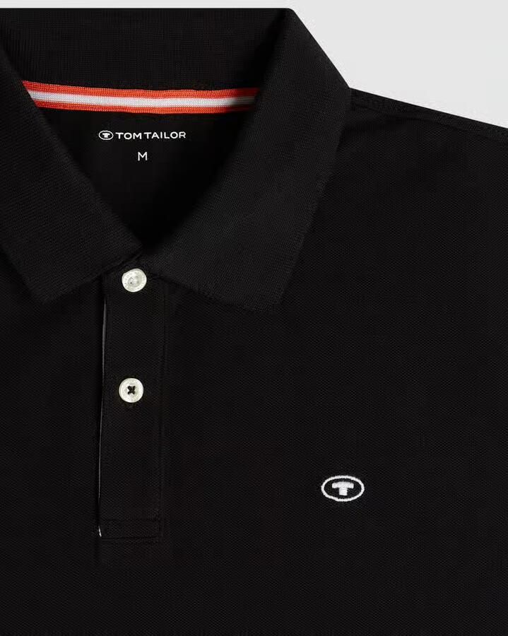 Tom Tailor Regular fit poloshirt met logostitching model 'BASIC' - Foto 2