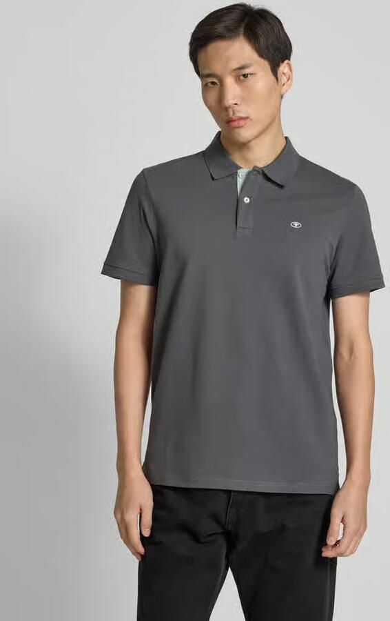 Tom Tailor Regular fit poloshirt met logostitching model 'BASIC' - Foto 7