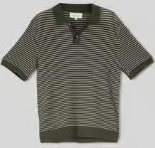 Tom Tailor regular fit poloshirt van een katoen in gebreide look