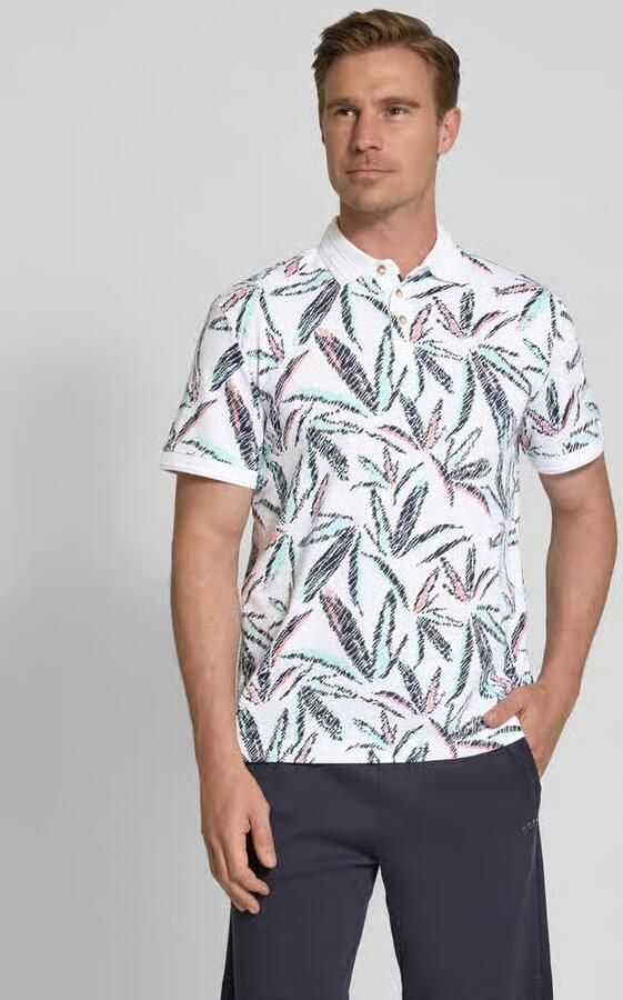 Tom Tailor Regular fit poloshirt van een mix van katoen en elastaan - Foto 2