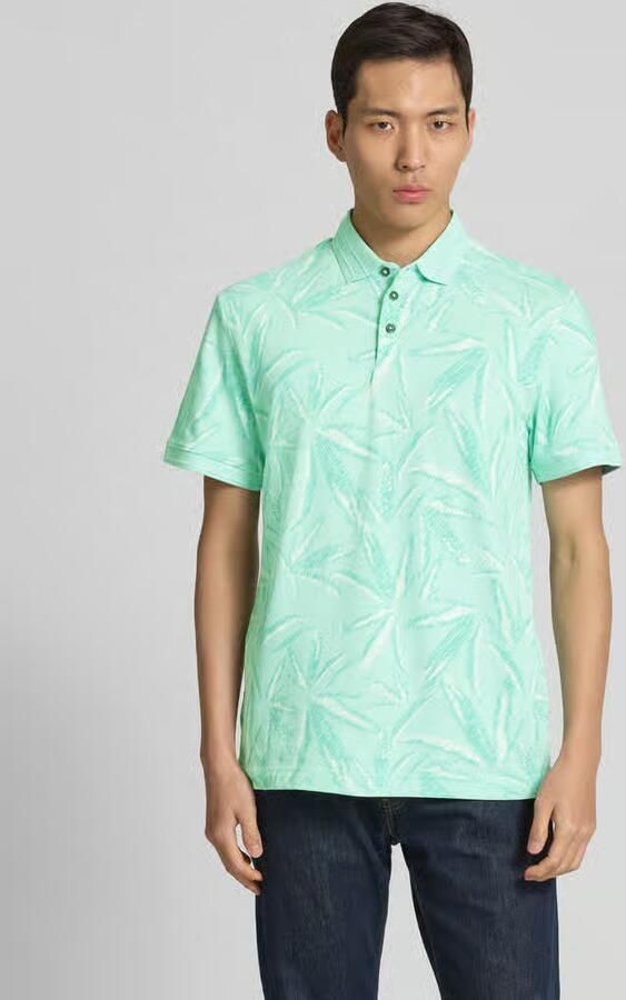 Tom Tailor Regular fit poloshirt van een mix van katoen en elastaan - Foto 2