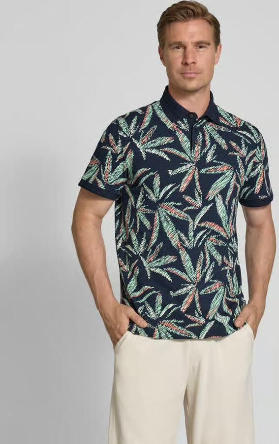 Tom Tailor Regular fit poloshirt van een mix van katoen en elastaan - Foto 2