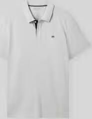 Tom Tailor Regular fit poloshirt van katoen- en viscosemix