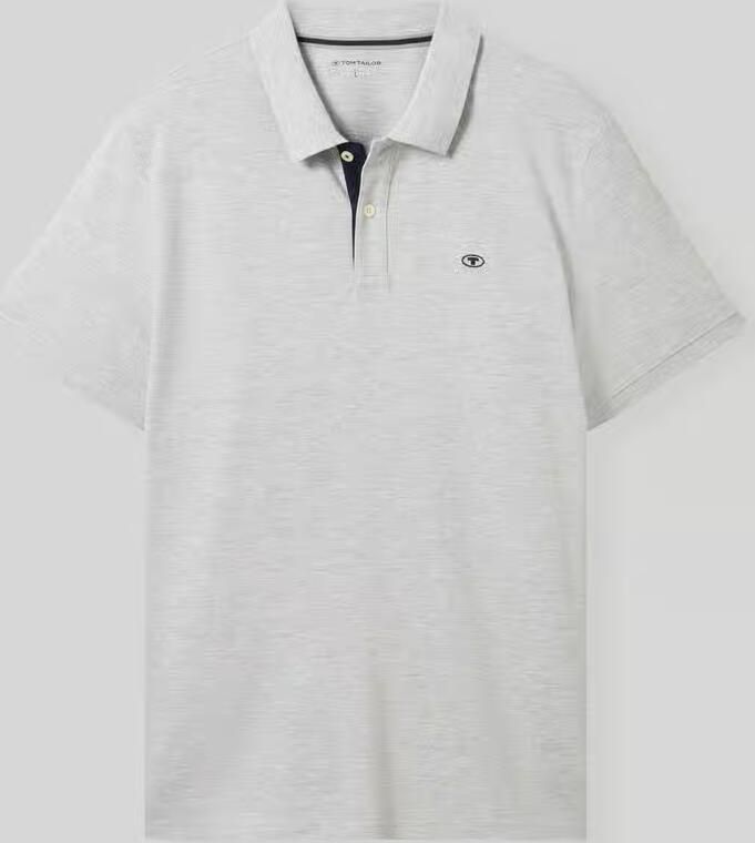 Tom Tailor Regular fit poloshirt van katoen- en viscosemix - Foto 3