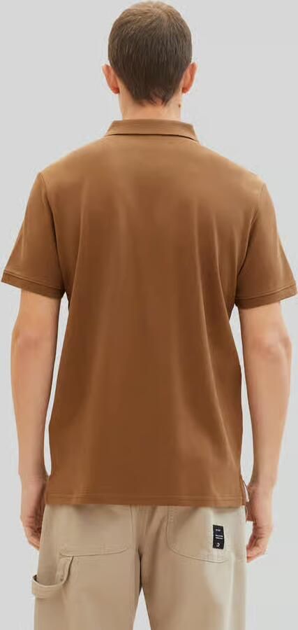 Tom Tailor Regular fit poloshirt van katoen- en viscosemix - Foto 2