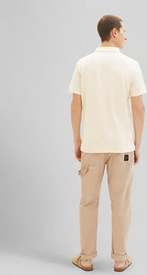 Tom Tailor Regular fit poloshirt van katoen- en viscosemix - Foto 2