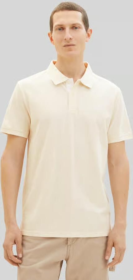 Tom Tailor Regular fit poloshirt van katoen- en viscosemix - Foto 3