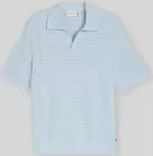 Tom Tailor regular fit poloshirt van katoen-linnenmix