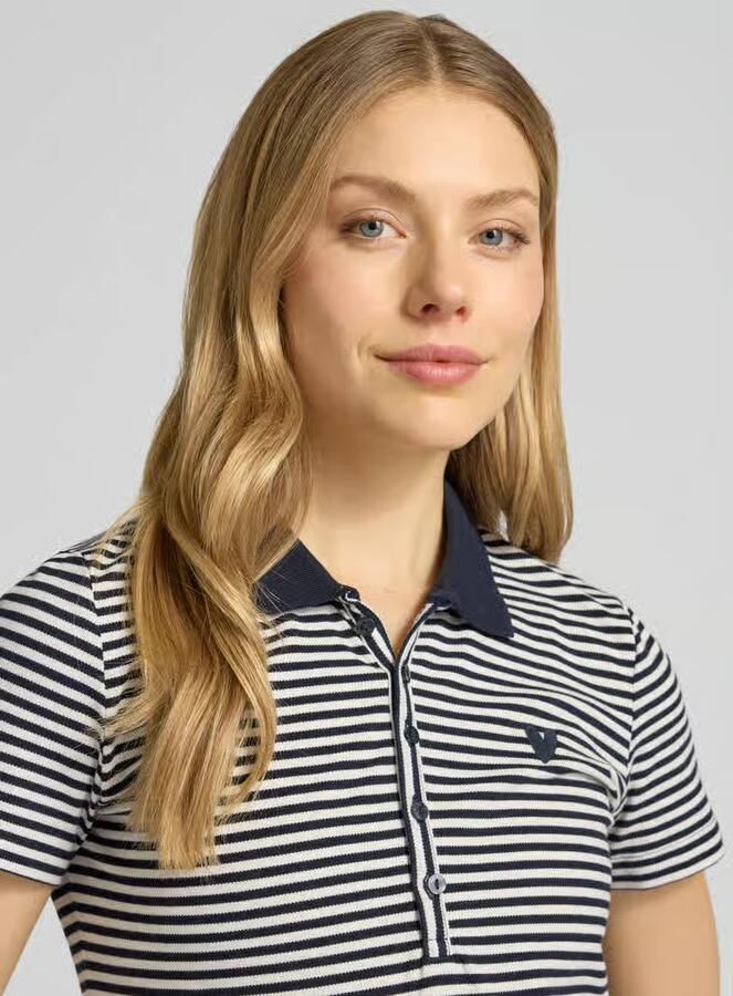 Tom Tailor regular fit poloshirt van katoenmix