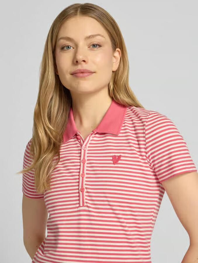 Tom Tailor regular fit poloshirt van katoenmix