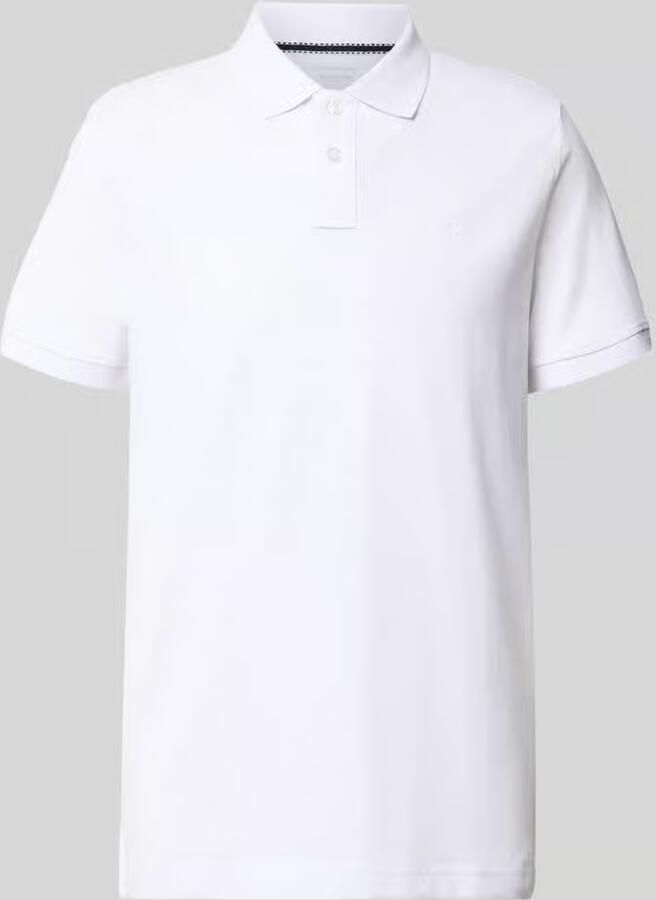 Tom Tailor Regular fit poloshirt van katoenmix
