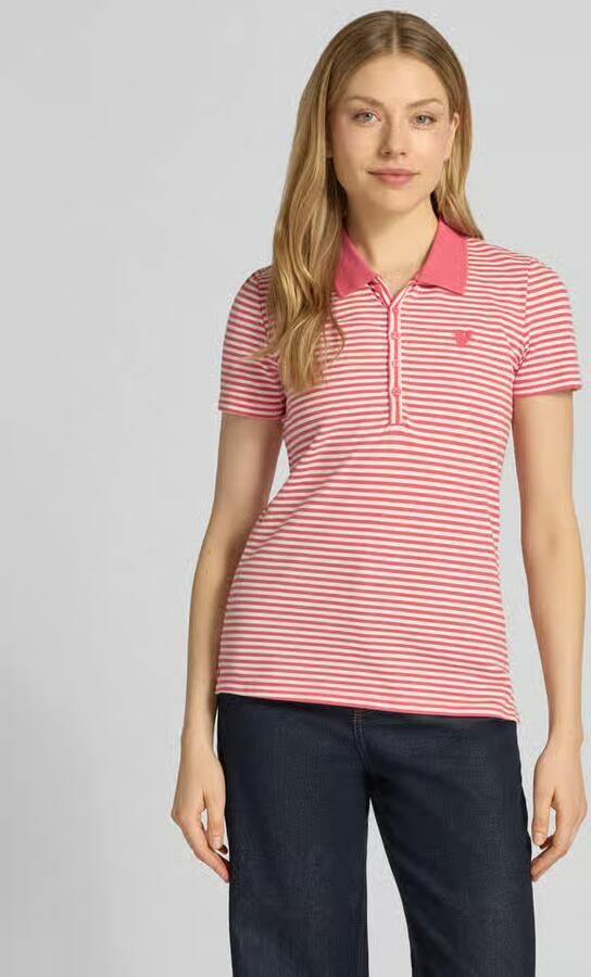 Tom Tailor regular fit poloshirt van katoenmix - Foto 2
