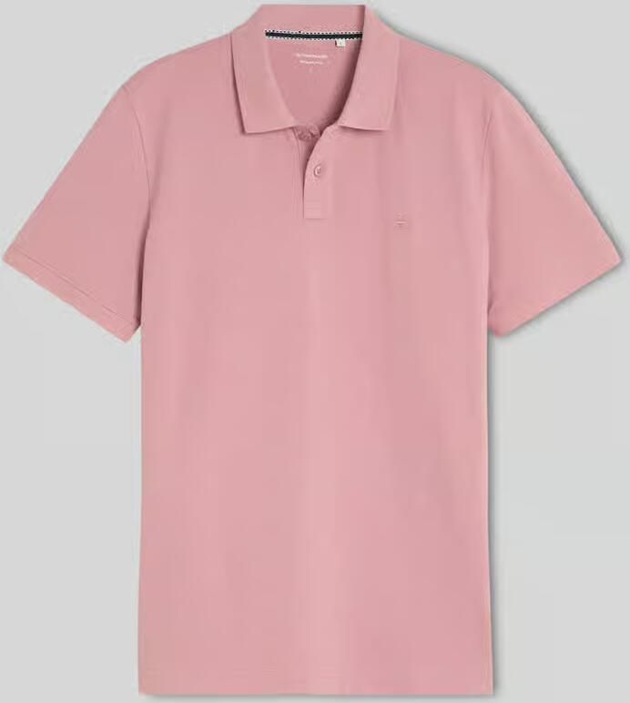 Tom Tailor Regular fit poloshirt van katoenmix