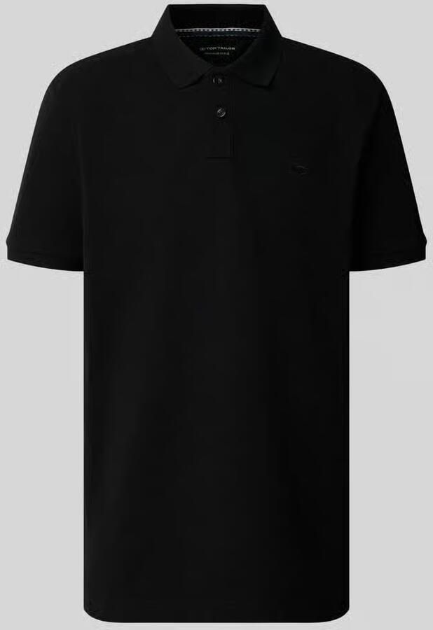 Tom Tailor Regular fit poloshirt van katoenmix