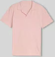 Tom Tailor regular fit poloshirt van katoenmix met resortkraag