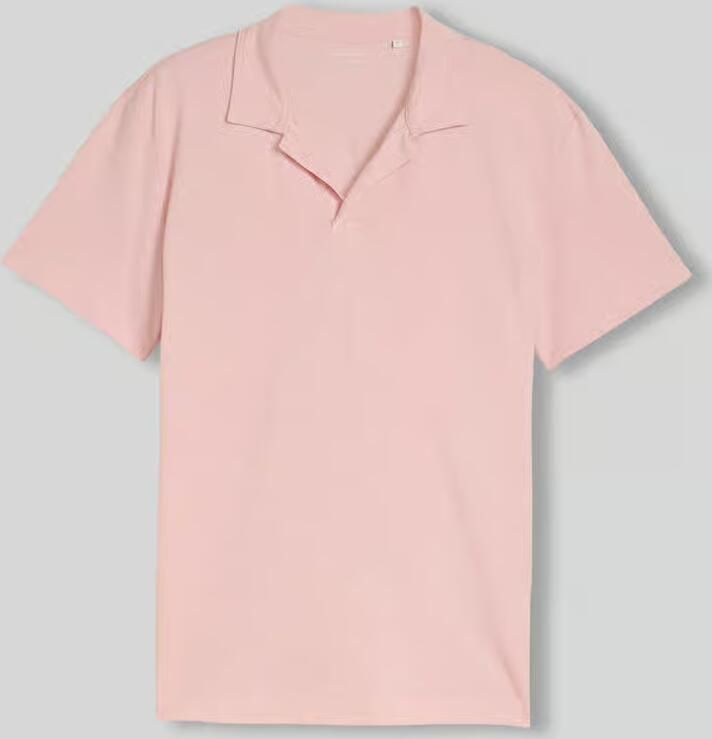 Tom Tailor regular fit poloshirt van katoenmix met resortkraag - Foto 2