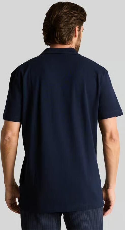 Tom Tailor regular fit poloshirt van katoenmix met resortkraag