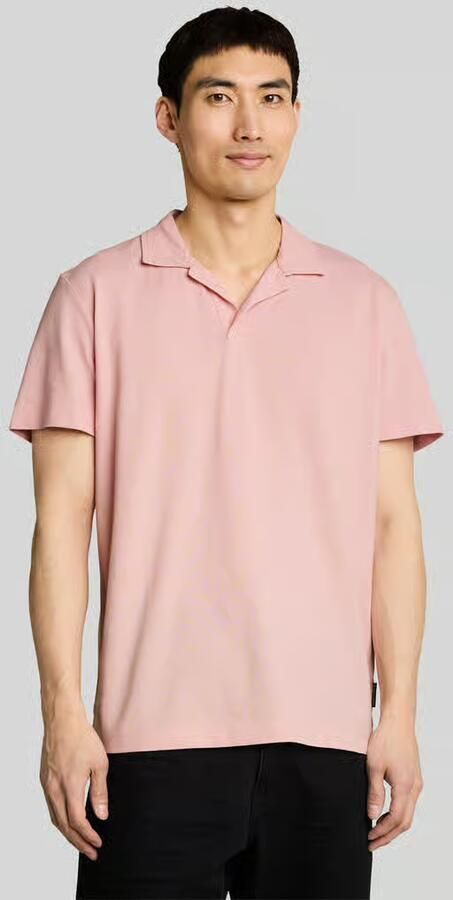Tom Tailor regular fit poloshirt van katoenmix met resortkraag - Foto 2