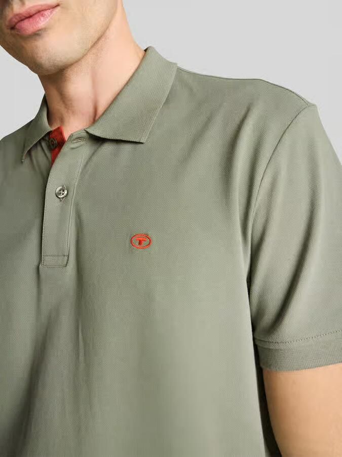 Tom Tailor regular fit poloshirt van puur katoen