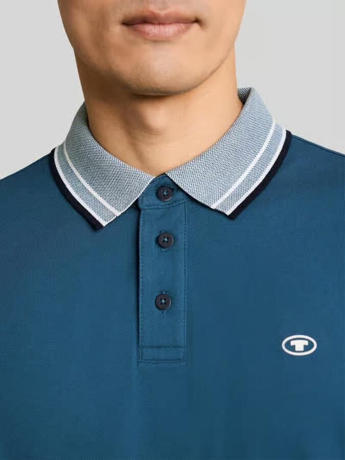 Tom Tailor regular fit poloshirt van puur katoen