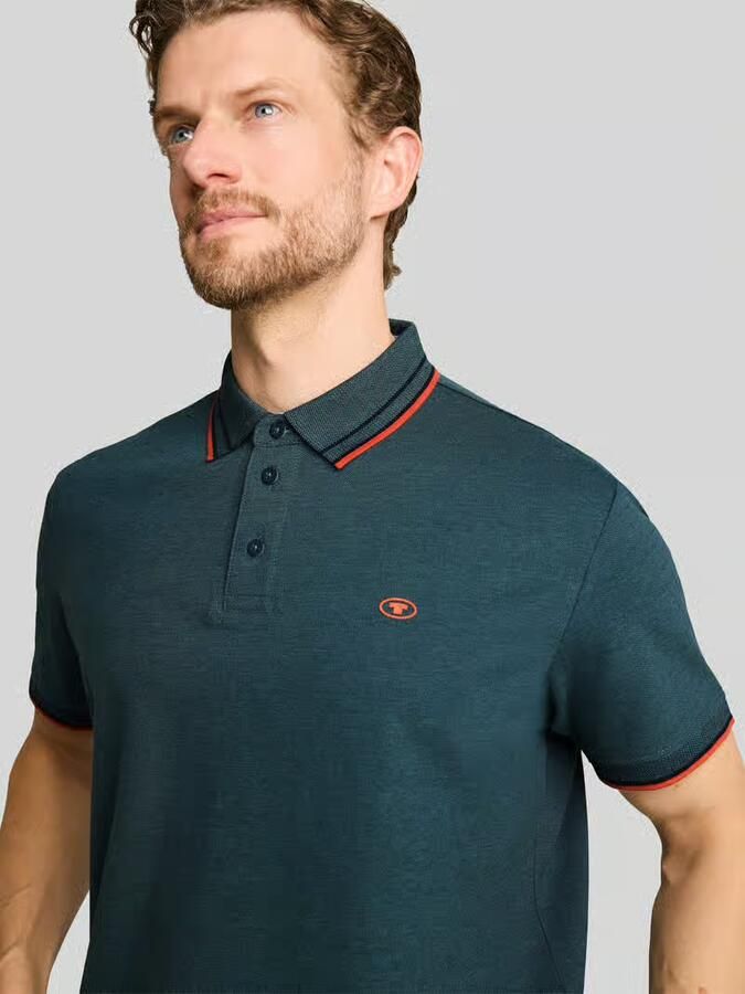 Tom Tailor regular fit poloshirt van puur katoen