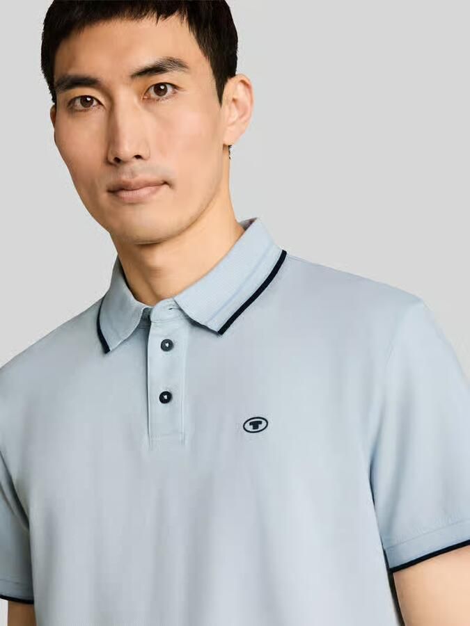 Tom Tailor regular fit poloshirt van puur katoen