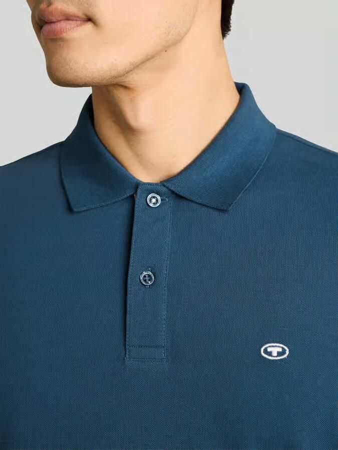Tom Tailor regular fit poloshirt van puur katoen