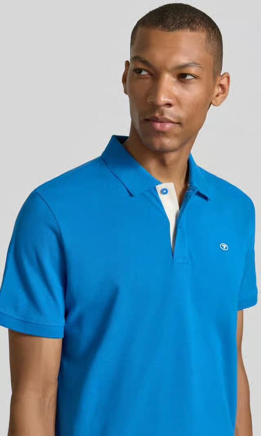 Tom Tailor regular fit poloshirt van puur katoen