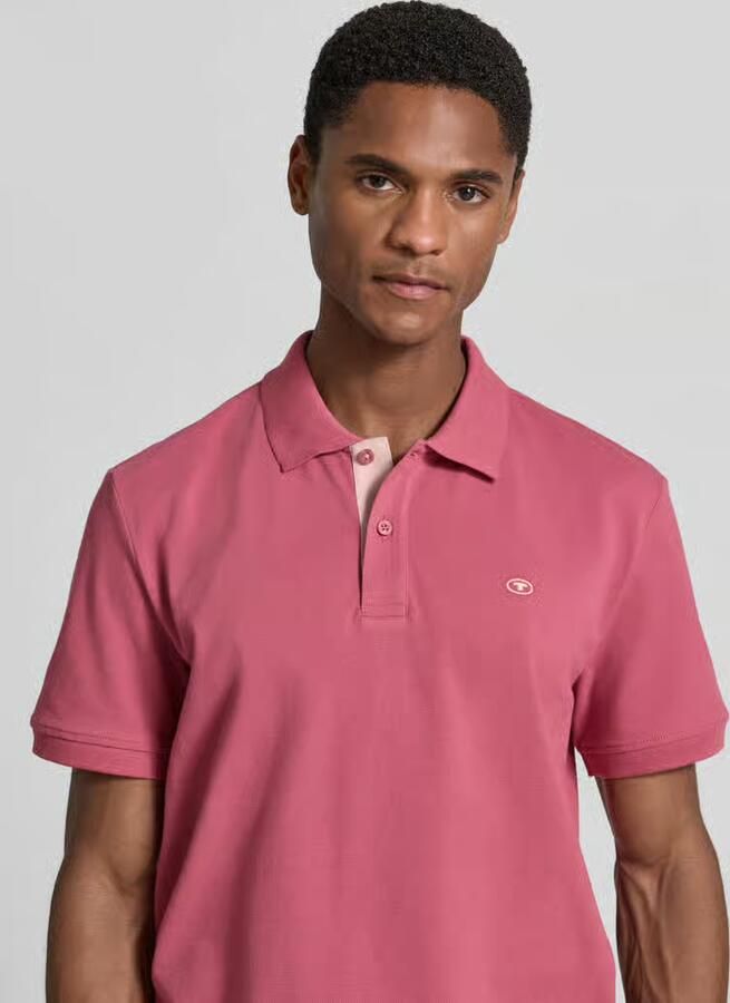 Tom Tailor regular fit poloshirt van puur katoen