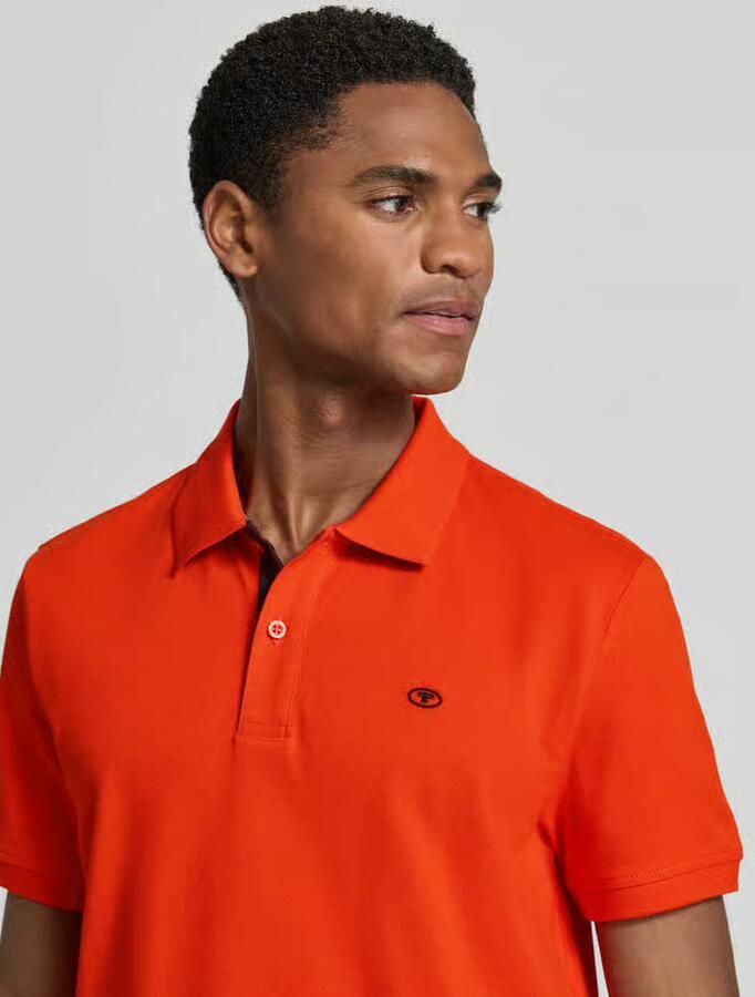 Tom Tailor regular fit poloshirt van puur katoen