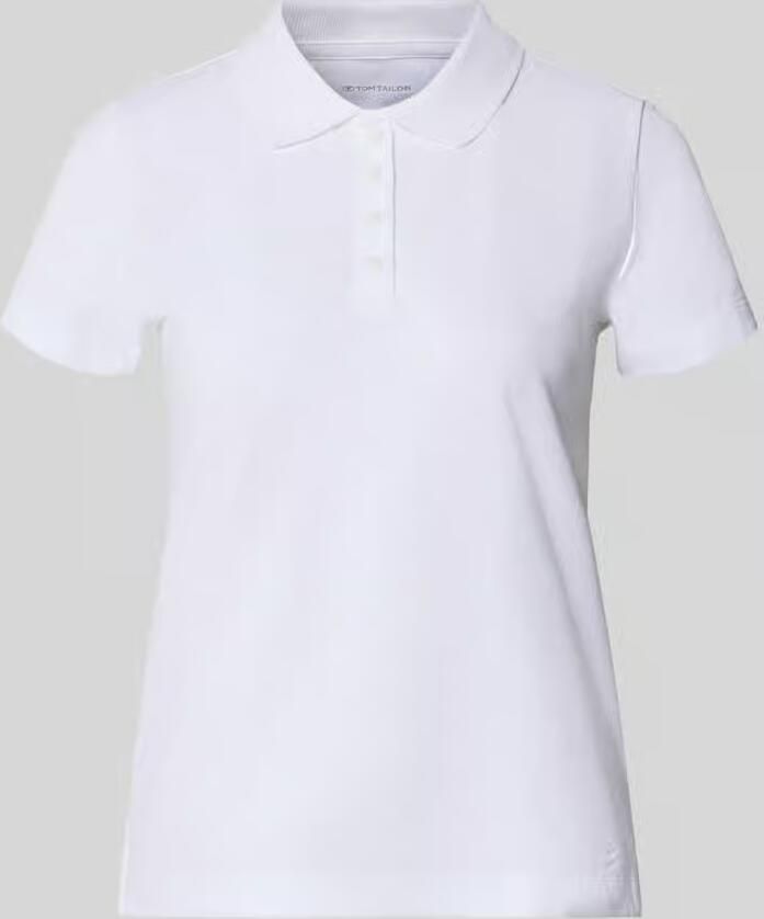 Tom Tailor regular fit poloshirt van puur katoen