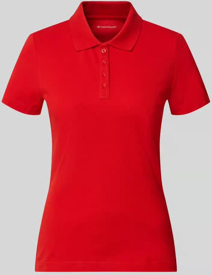 Tom Tailor regular fit poloshirt van puur katoen