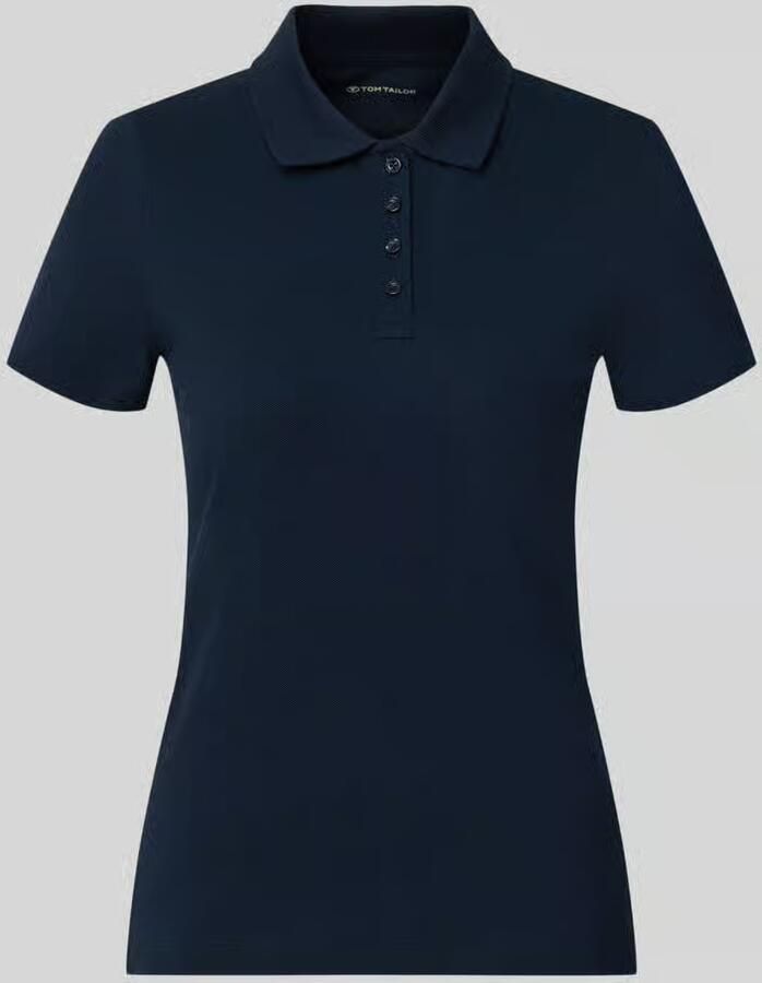 Tom Tailor regular fit poloshirt van puur katoen