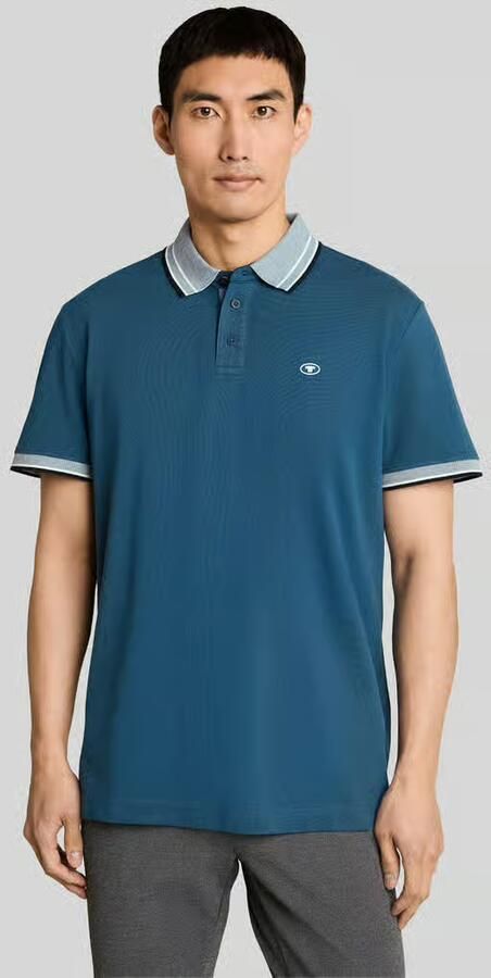 Tom Tailor regular fit poloshirt van puur katoen - Foto 2