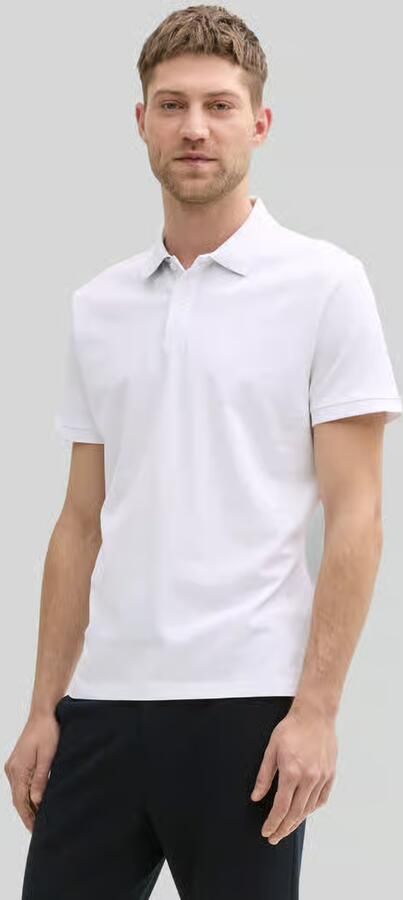 Tom Tailor Regular fit poloshirt van katoen-piqué met logostitching - Foto 3