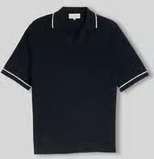 Tom Tailor regular fit poloshirt van puur katoen in brei-look