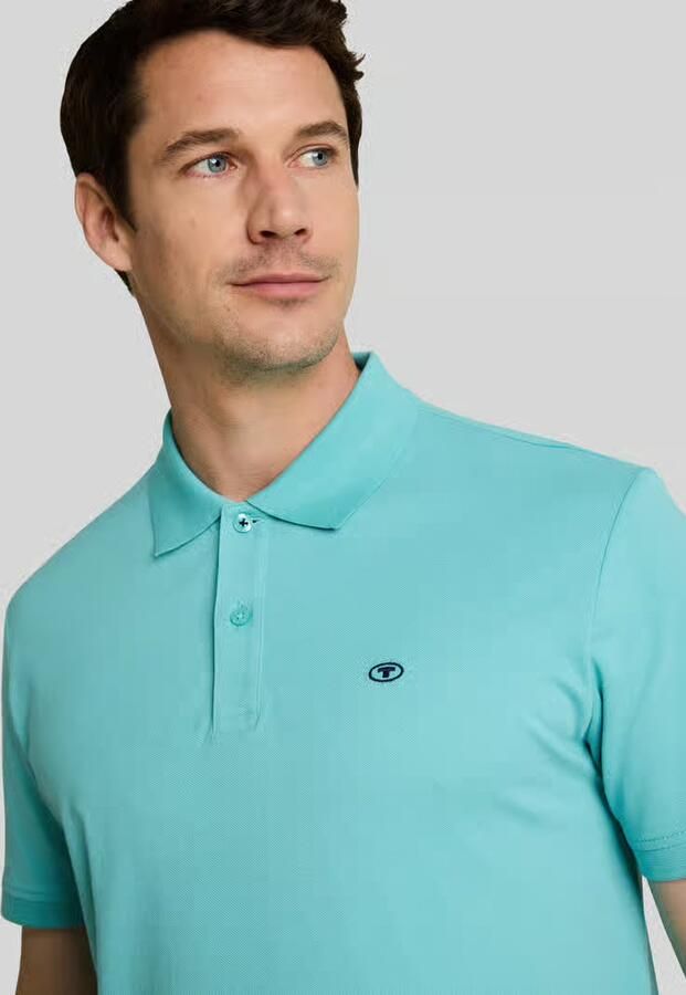 Tom Tailor regular fit poloshirt van puur katoen met gestikt logo